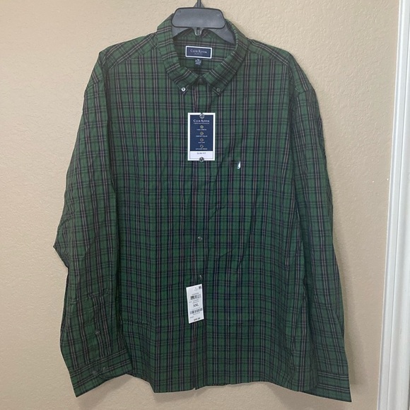 Club Room Other - Men’s Club Room Performance Slim Fit Button Down Shirt NWT Size XXL